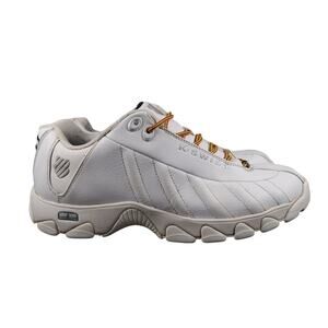 K Swiss Shoes Mens 12 Fashion Sneakers Casual Comfort White Lace Up Athletic Low